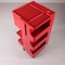 Roter Boby Cart von Joe Colombo für Bieffeplast 6