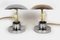 Bauhaus Style Chrome Table Lamps from Napako, 1940s, Set of 2, Image 5