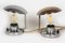 Bauhaus Style Chrome Table Lamps from Napako, 1940s, Set of 2, Image 2