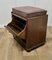 Victorian Walnut Fall Front Piano Stool, 1890s 2