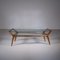 Italian Asymmetrical Wood and Glass Coffee Table, 1950s, Image 21