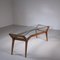 Table Basse Asymétrique en Bois et Verre, Italie, 1950s 15