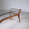 Table Basse Asymétrique en Bois et Verre, Italie, 1950s 20