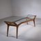 Table Basse Asymétrique en Bois et Verre, Italie, 1950s 6