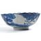 Meiji Blue & White Porcelain Bowl, Japan, 1890s 8