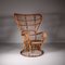 Armchairs with Wicker Structure by Lio Carminati, 1950s, Set of 2 6