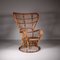 Armchairs with Wicker Structure by Lio Carminati, 1950s, Set of 2, Image 6