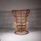 Armchairs with Wicker Structure by Lio Carminati, 1950s, Set of 2 11