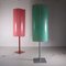 Italian Resin Floor Lamps, 1980s, Set of 2 1