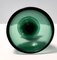 Hand-Blown Green Glass Centerpiece or Bowl, Empoli, Italy, 1940s, Image 6