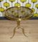 Runder Hollywood Regency Beistelltisch aus Messing & Bronze, 1960er 2