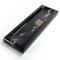 French Art Deco Portoro Marble Pen Tray, 1930s, Image 2