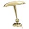 Lampada da tavolo in ottone attribuita a Oscar Torlasco per Lumi, anni '50, Immagine 1