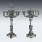 Candelabros victorianos antiguos de plata del siglo XIX, 1872. Juego de 4, Imagen 36