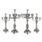 Candelabri antichi vittoriani in argento, XIX secolo, 1872, set di 4, Immagine 1