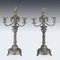 Candelabros victorianos antiguos de plata del siglo XIX, 1872. Juego de 4, Imagen 28