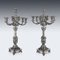 Candelabros victorianos antiguos de plata del siglo XIX, 1872. Juego de 4, Imagen 37