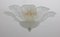 Mid-Century Brass and Murano Glass Ceiling Light attributed Barovier & Toso, 1970s 1