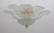 Mid-Century Brass and Murano Glass Ceiling Light attributed Barovier & Toso, 1970s, Image 1