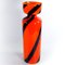 Italian Orange Glass Vase, Stelvia, 1970s, Image 4
