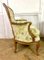 Französische Louis XV Bergere Sessel aus geschnitztem Holz, 2er Set 7