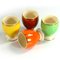 Art Deco Egg Cups from Cerom, Romania, 1930s, Set of 4 3