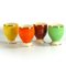 Art Deco Egg Cups from Cerom, Romania, 1930s, Set of 4 4