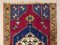 Kleiner türkischer Vintage Teppich 4