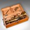 Antique English Brass Cased Scholar's Microscope Scientific Instrument, 1920 12