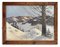 Paul Schuler, Paisaje nevado por la mañana, años 20, óleo sobre lienzo, Imagen 10