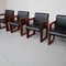 Vintage Armchairs by Afra & Tobia Scarpa for B&B Italia, 1970s, Set of 4 7