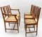 Cherry Wood Dining Room Set, Spain, 1960s, Set of 4, Image 2