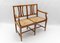 Cherry Wood Dining Room Set, Spain, 1960s, Set of 4, Image 8