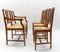 Cherry Wood Dining Room Set, Spain, 1960s, Set of 4 3