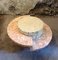 Round Coffee Table in Travertine Veneer from Maitland-Smith, 1970s 2