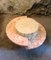 Round Coffee Table in Travertine Veneer from Maitland-Smith, 1970s 3