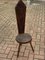 Antique English Carved Oak Spinning Chair 6