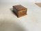 Caja de cigarrillos decorativa de madera de olivo, Francia, años 50, Imagen 5