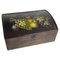 Large Jewelry Box with Fruit Decor in Wood, England, 20th Century 1