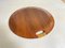 Round Platter or Tray in Wood, Denmark, 1960s 4