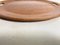 Round Platter or Tray in Wood, Denmark, 1960s, Image 9