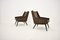 Armchairs, Former Czechoslovakia, 1950s, Set of 2 4