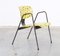 F1 Armchair in Yellow and Black by Willy Van Der Meeren for Tubax, 1950s, Image 4