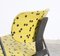 F1 Armchair in Yellow and Black by Willy Van Der Meeren for Tubax, 1950s, Image 13