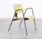 F1 Armchair in Yellow and Black by Willy Van Der Meeren for Tubax, 1950s, Image 5