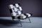 RH-301 Lounge Chairs in Black and White Leather by Robert and Trix Haussmann for de Sede, 1960s, Set of 2 15