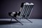 RH-301 Sessel aus Schwarzem & Weißem Leder von Robert & Trix Haussmann für de Sede, 1960er, 2er Set 10