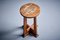 Le Même Stool in Oak by Henry Jacques, France, 1940s, Image 2