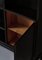 Mueble / estantería funcionalista danés de roble teñido oscuro, años 30, Imagen 10