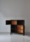 Mueble / estantería funcionalista danés de roble teñido oscuro, años 30, Imagen 5